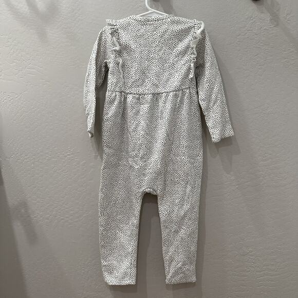 H&M Black & White Polka Dot Ruffle Romper - Picture 4 of 9